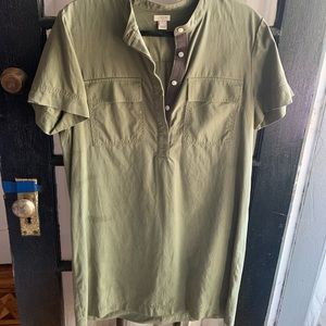 Olive Green Jcrew Dress